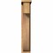 Ekena Millwork Del Monte Smooth Corbel w/Backplate, Western Red Cedar, 5 1/2"W x 14"D x 30"H COR06X14X30DEL01SWR - alternate 2